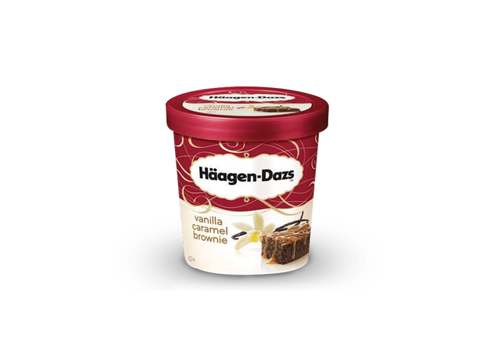 VANILLA CARAMEL BROWNIE HAAGEN-DAZS 100ML